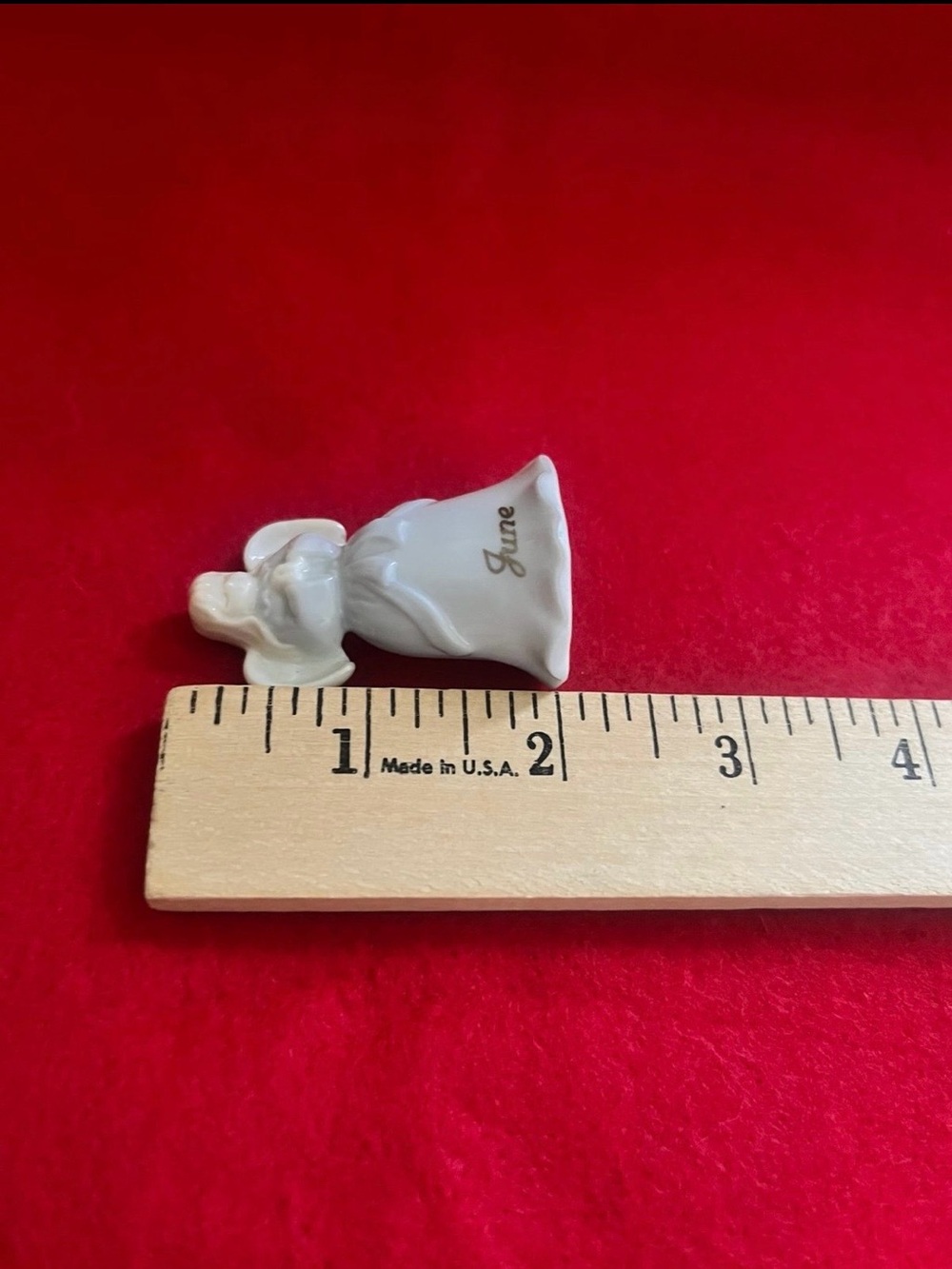 Porcelain June Angel Bell Mini Decor - Picture 8 of 8